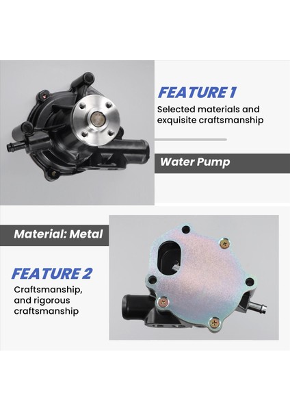 129002-42004 YM129002-42004 Yanmar 4D84 4TNE88 Motor Için Su Pompası (Yurt Dışından) fırsatları