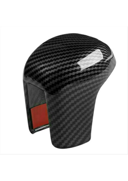 Honda Civic Için 2016-2021 Karbon Fiber Desen Iç Dişli Vites Düğmesi Kapak Trim (Yurt Dışından)