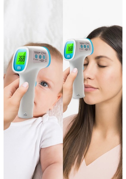 Temassız Dijital Ateş Ölçer. Termometre Süt, Nesne, Banyo Su Sıcaklığı, Oda Sıcaklığı Da Ölçümü