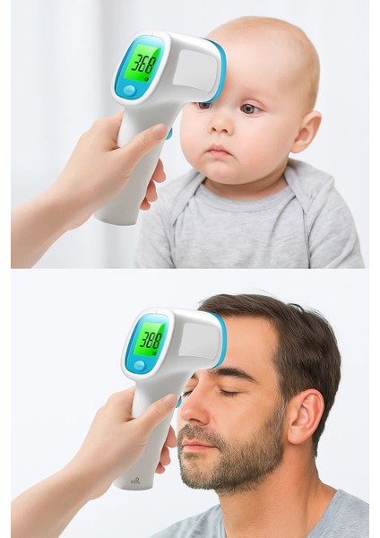 Temassız Dijital Ateş Ölçer. Termometre Süt, Nesne, Banyo Su Sıcaklığı, Oda Sıcaklığı Da Ölçümü fiyatları