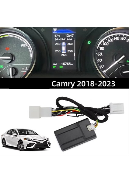 Toyota Camry Için 2018-2023 Rav4 Corolla 2019-23 Tpms Tire Dijital LCD Ekran Otomatik Güvenlik Alarm Lastik Basınç Monitörü (Yurt Dışından) modelleri