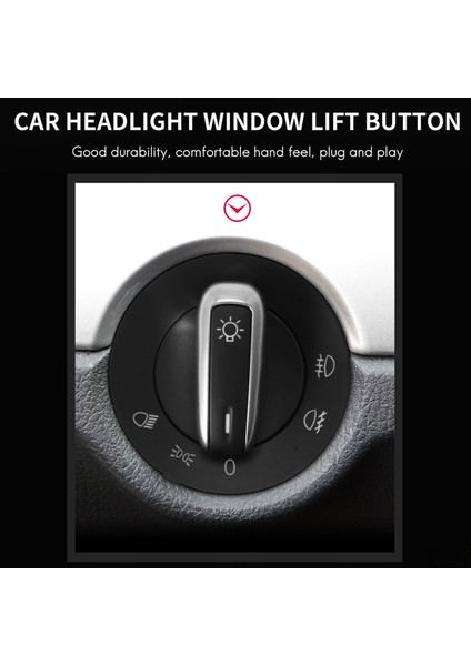 7pc Pencere Far Far Yakıt Gaz Anahtarı Golf Mk 5 6 Jetta Için Passat Tiguan Için (Yurt Dışından) modelleri