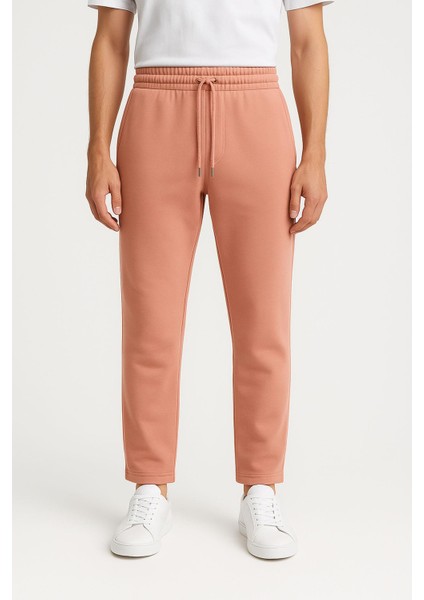 Erkek Düz Paça Rahat Kesim Premium Kumaş Eşofman Altı fiyatları