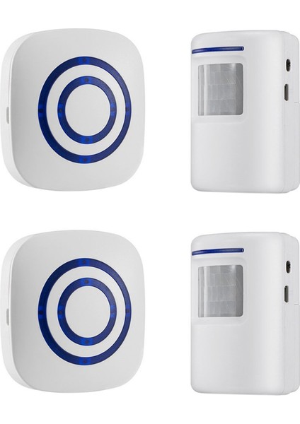 Kapı Zil Kablosuz Iş Kapısı Hareket Sensörü Dedektörü Akıllı Ziyaretçi Kapı Zili Ev Güvenlik Araba Yolu Alarmı (Yurt Dışından)