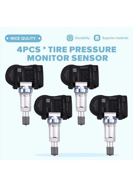 4pcs Tpms Lastik Basınç Monitör Sensörü 3641100AKZ16A 433MHZ Büyük Duvar Kanadı Için C50 Haval H6 M6 (Yurt Dışından) fırsatları