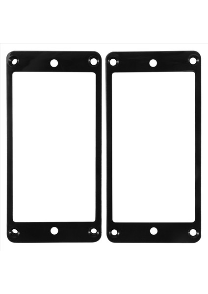 2 Adet Düz Humbucker Pikap Montaj Halkası Çerçevesi Abs Elektro Gitar Için (Yurt Dışından) fiyatları