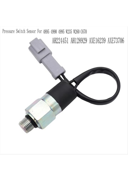 AH224451 John Deere Mower Için Basınç Anahtarı Sensörü 4895 4990 4995 W235 W260 Kombine C670 AH128929 AX16239 AXE73706 (Yurt Dışından) fırsatları