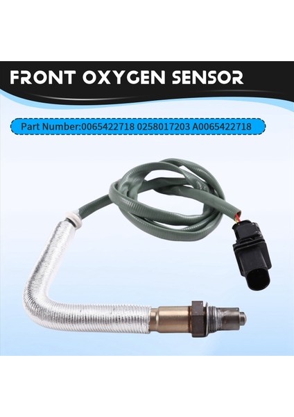 0065422718 Bosch Için Ön Oksijen Sensörü 0258017203 O2 Mercedes-Benz Için Sensör C-Klasse E-Klasse Slk A0065422718 (Yurt Dışından) fırsatları