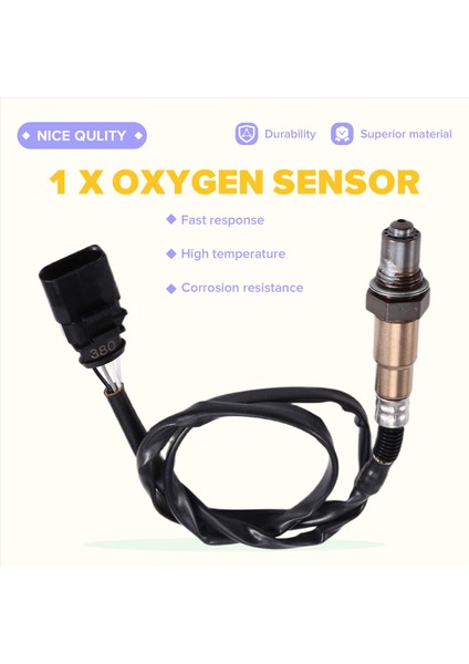 1K0998262T Araba O2 Sensör Audi A4 A4 A5 A8 Vw Passat Touareg Tiguan Golf 2007-2018 (Yurt Dışından) fırsatları