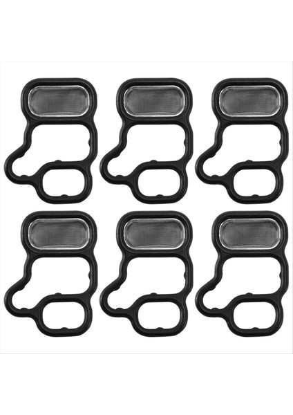 6x Vtec Solenoid Conta / Makara Vanası Filtre Ekranı 15815-RAA-A02 Honda Acura Araç Aksesuarları (Yurt Dışından)