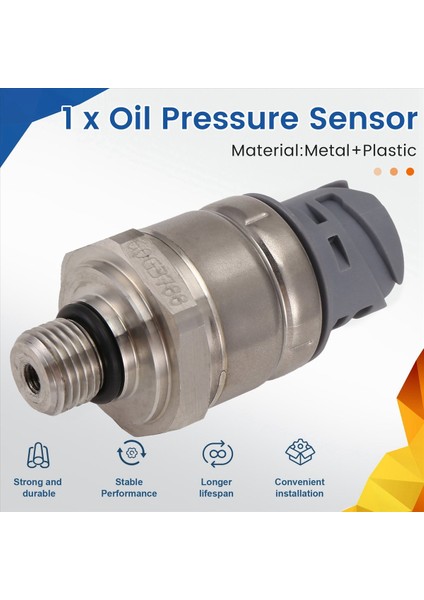 3408602 Dizel Motor Yağ Basınç Sensörü Cummins Için KTA19 KTA38 QSK19 QSK38 QSK50 5594381 3408602 (Yurt Dışından) modelleri