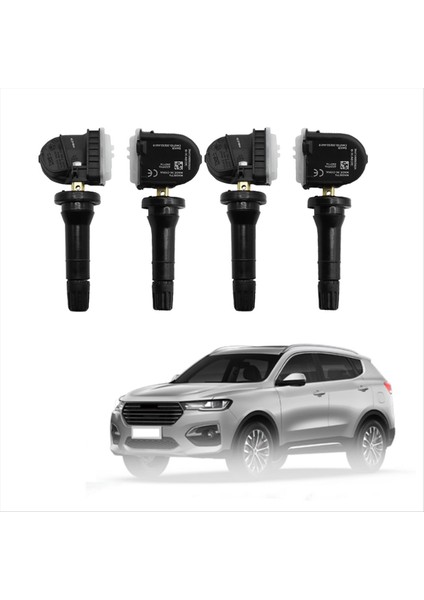 4pcs Araba Tpms Sensör Lastik Basınç Sensörü Izleme Sistemi 3641100XKV3AA Great Wall Haval F7 H6 Wey Vv5 Vv6 (Yurt Dışından) fiyatları