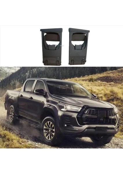 Araba Sol/sağ Gösterge Tablosu Kupa Tutucu Montaj Tepsisi 55604-0K010-BO Toyota Hılux 2005-2014 Yurtdışı Baskı 4 Pcs (Yurt Dışından) fiyatları