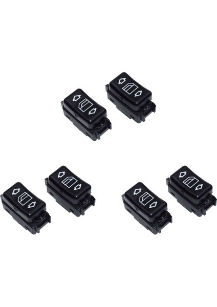 3 Mercedes Ponka Anahtarı Için Çift Sol Sağ Güç 190 260 300 1248204610 1248204510 (Yurt Dışından)