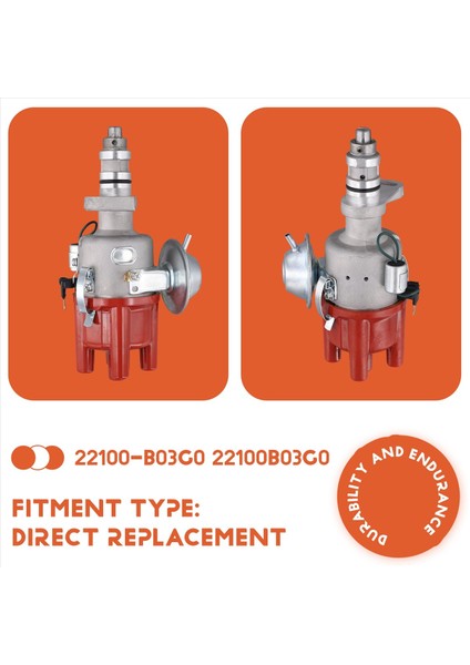 Nissan Tsuru Distribütör Sensörü Montajı Için Araba Distribütör Ignpition 22100-B03G0 22100B03G0 (Yurt Dışından) indirimleri