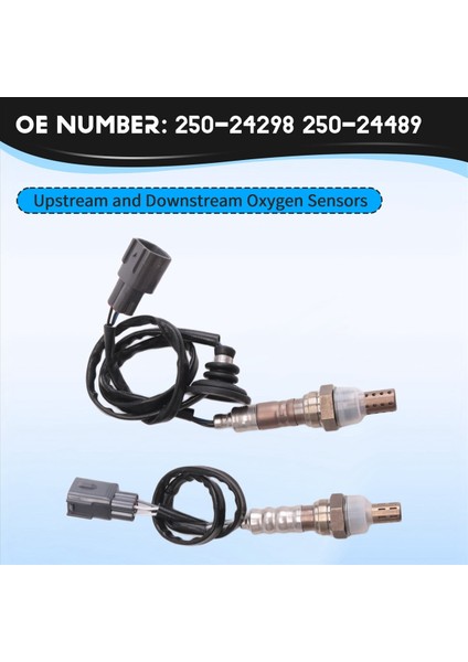 Toyota Scion Xa Xb I4 1 5l Için Yukarı ve Akış Aşağı Oksijen Sensörleri 250-24298 250-24489 (Yurt Dışından) modelleri