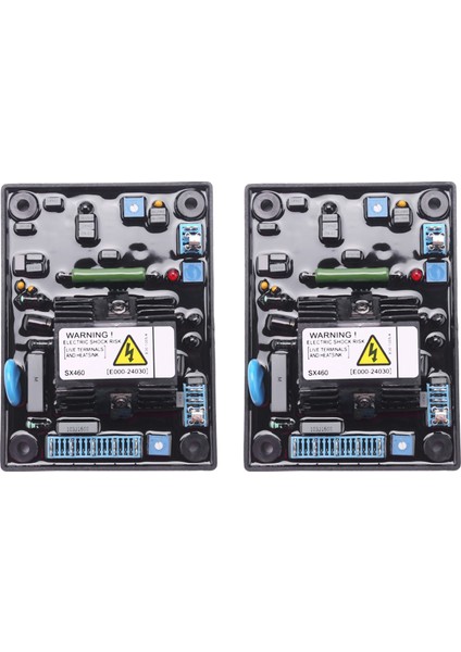 Jeneratör Için 2x Otomatik Voltaj Regülatörü Avr Voltaj Sabitleyici Kartı SX460 (Yurt Dışından)