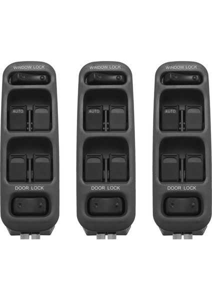 1999-2002 Grand Vitara Suzuki Için 3x Elektrik Enerjisi Penceresi Anahtarı 37990-65D10-T01 AM-33968442 (Yurt Dışından)