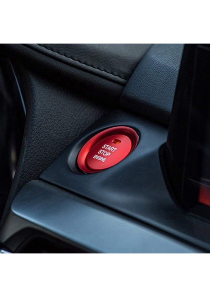 2 Adet Anahtarsız Motor Itme Başlangıç Düğmesi ve 8 Adet Karbon Fiber Tarzı Kapı Kolu Kapak Döşeme (Yurt Dışından) indirimleri