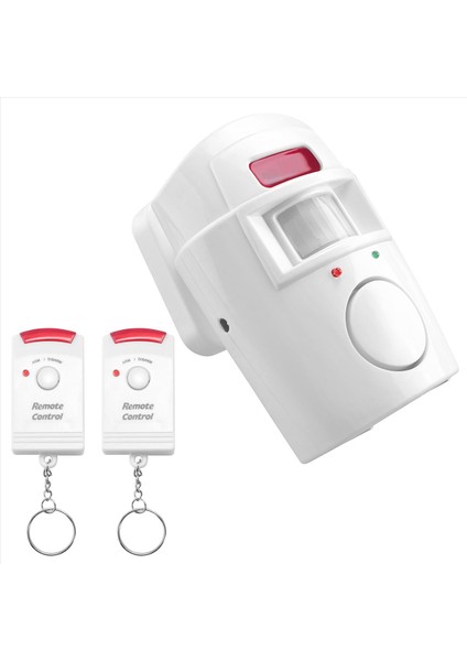 Kızılötesi Hareket Sensörü Alarmı - Ev/garajlar/dükkanlar Için Uygun 2 Uzaktan Kumandalı Hırsız Alarmı (Yurt Dışından) modelleri