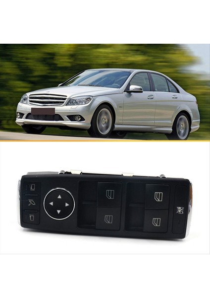 Sol Ön Elektrik Ana Pencere Asansör Anahtarı Düğmesi A2128208310 Mercedes Benz W212 C207 A207 W204 X204 2008-2014 (Yurt Dışından) modelleri