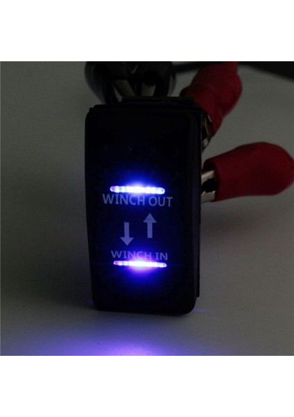 20X 12V 20A Vinç Vinç Out Out Out-Off Rocker Switch 7 Pin LED Mavi (Yurt Dışından) indirimleri