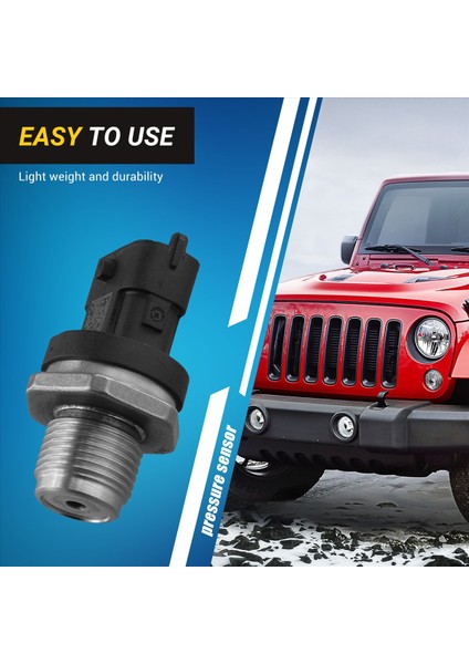 68092292AA Yakıt Rayı Basınç Sensörü Bosch Jeep Wrangler Jk Liberty Için Ortak Ray Basınç Sensörü 0281006160 (Yurt Dışından) fırsatları