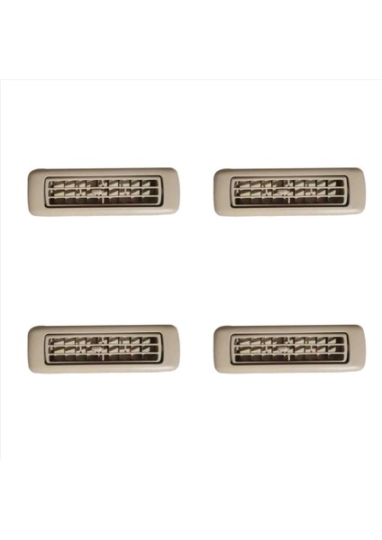 4x Çatı Arka Hava Havalandırma Grille 62985-60010-A0 Toyota Prado Lexus GX470 2002-2009 Bej Yan Hava Outlet Nozul (Yurt Dışından)