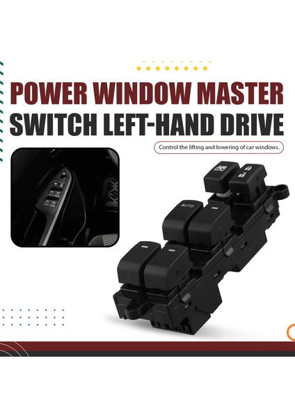 Sol Ön Sürücü Elektrikli Güç Penceresi Anahtarı Cam Kaldırıcı Düğmesi 37990-78M00-01 Suzuki Vitara S-Cross 2015- (Yurt Dışından) fırsatları