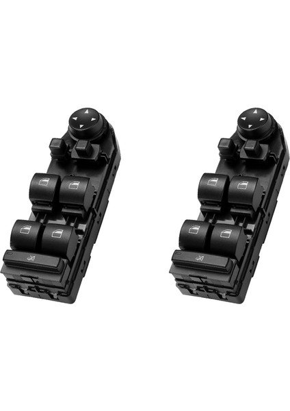 2x Araç Penceresi Kaldırıcı Ayna Anahtarı Bmw X3 E83 61313414355 (Yurt Dışından)
