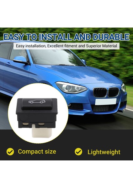 Evrensel Araba Bagaj Kilitleme Anahtarı Düğmesi Bmw Için Plastik Siyah F20 F30 F35 F10 F11 F18 E84 61319200316 2011-2014 (Yurt Dışından) indirimleri