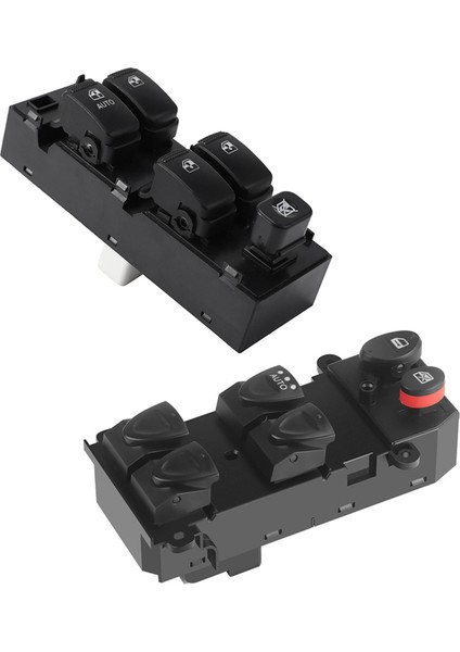 1 Pcs Güç Penceresi Anahtarı Sol Sürücü Yan Güç Kontrol Anahtarı ve 1 Pcs Elektrikli Güç Penceresi Kontrol Anahtarı (Yurt Dışından)