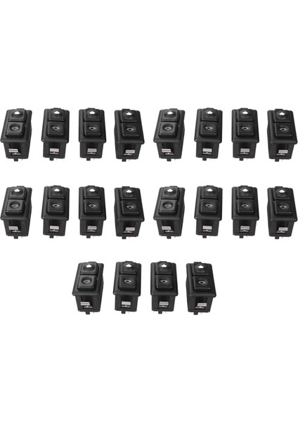 20PCS Power Penceresi Sunroof Switch Bmw E30 E24 E28 Için Aydınlatılmış 09/1986 61311381205 /61 31 1 381 205 (Yurt Dışından)