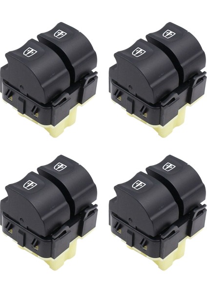 4x 254118044R Renault Clio Mk Iv 2013-2017 Için Elektrikli Pencere Anahtarı (Yurt Dışından)