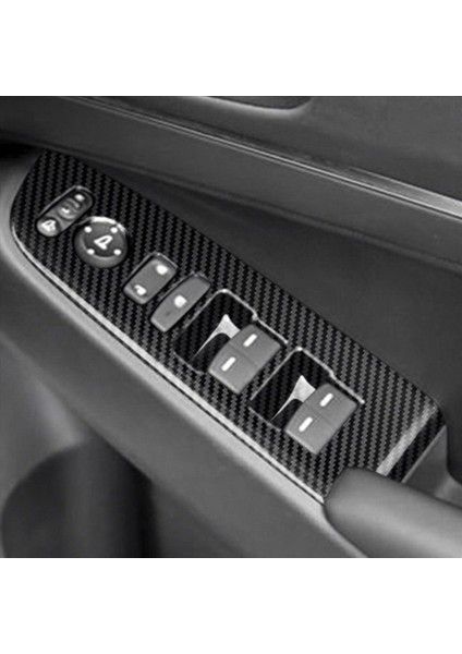 2x Karbon Fiber Pencere Cam Kaldırma Düğmesi Döşeme Anahtarı Kapak Kapısı Koltuk Paneli Çıkartma Hrv Hrv Hr-V Vezel 2021 2022 Rhd (Yurt Dışından) fırsatları