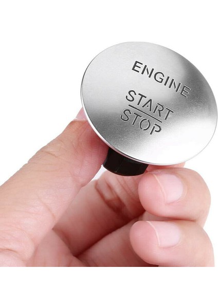 Mercedes-Benz Için 2x Başlangıç Düğmesi Anahtarsız Git Motoru Başlat Durdurma Düğmesi (Yurt Dışından) fırsatları
