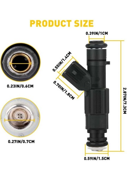 0280155784 Jeep Chrysler Dodge Için Yakıt Enjektör Arabası Enjektörü 99-04 (Yurt Dışından) modelleri