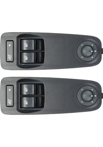 2x Peugeot Için Yeni Elektrikli Pencere Anahtarı Boksör Citroen Jumper Fiat Ducato 735487419 (Yurt Dışından)