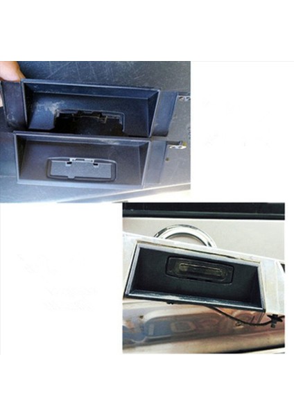 4x Araba Bagaj Anahtarı Bagaj Kapağı Düğmesi Tutucu Kılıf Baskı Braketi Anahtar Plaka Nissan X-Trail 2008-2013 (Yurt Dışından) fırsatları