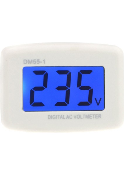 Dm 55 - 1 Ac 80 - 300 V LCD Dijital Voltmetre Abd Fişi - Elektrikli Kalem Ölçer (Yurt Dışından)