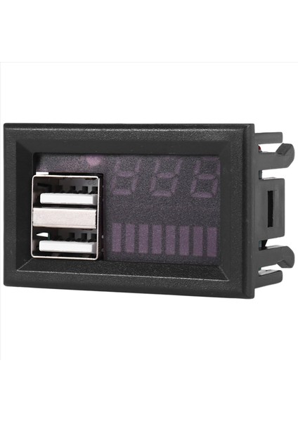 12V Dijital Voltmetre Voltaj Pil Panel Ölçer Araç Motosiklet USB 5V 2A Çıkışı Için (Yurt Dışından) indirimleri