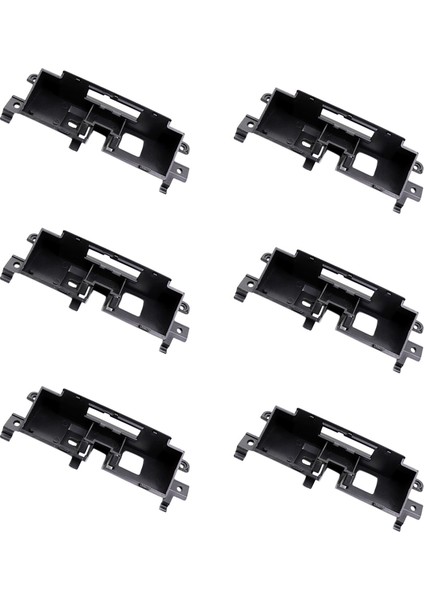 6x Araba Bagaj Anahtarı Bagaj Kapağı Düğmesi Tutucu Kılıf Baskı Braketi Anahtar Plaka Nissan X-Trail 2008-2013 (Yurt Dışından)