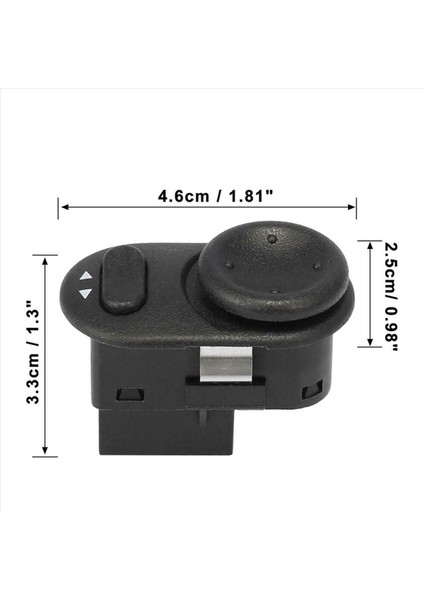 3x Yan Ayna Arka Görünüm Aynası Anahtarı Vauxhall Için Kontrol Düğmesini Ayarlayın Astra-G Opel Zafira Corsa Vectra Meriva 9226863 (Yurt Dışından) fırsatları