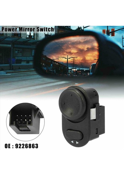 3x Yan Ayna Arka Görünüm Aynası Anahtarı Vauxhall Için Kontrol Düğmesini Ayarlayın Astra-G Opel Zafira Corsa Vectra Meriva 9226863 (Yurt Dışından) indirimleri