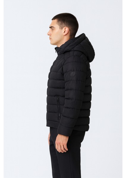 Erkek Deri Içi Yünlü Şişme Mont (Fermarlı Kapşonlu) fiyatları