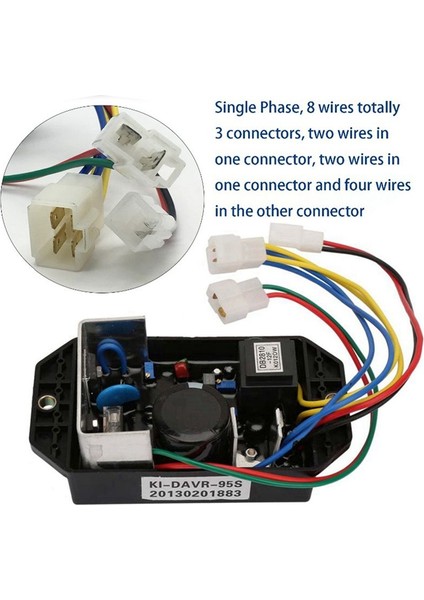 Kipor Avr Için Otomatik Voltaj Regülatörü KI-DAVR-95S Jeneratör Voltaj Regülatörü Davr 95S 10KW (Yurt Dışından) modelleri