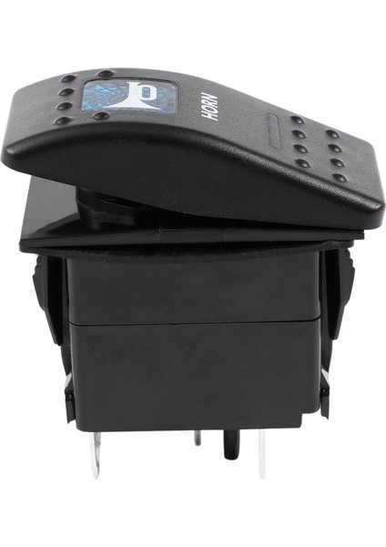 3x Mavi Işık Boynuz Deseni LED 12V/20A 24V/10A 5 Pimli Rocker Geçiş Anahtarı Anahtarlı Araba Teknesi (Yurt Dışından) fiyatları