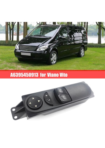 A6395450913 Kaldırma Penceresi Anahtarı Mercedes Viano Vito Için Elektrik Ana Pencere Anahtarı (Yurt Dışından) fırsatları