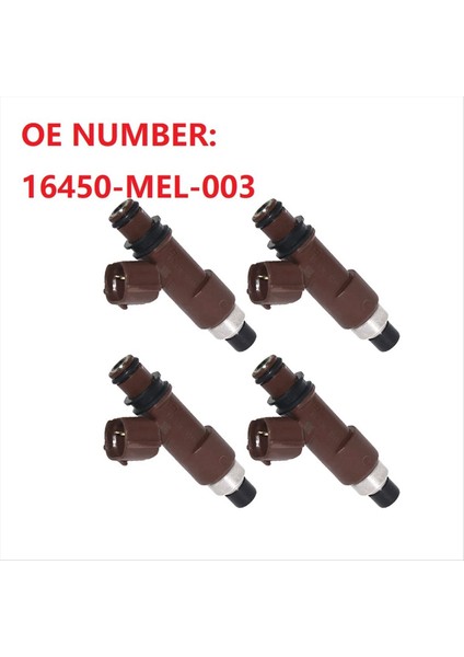 4pcs 16450-MEL-003 16450MEL003 Honda Için Yakıt Enjektörü CBR1000RR CB1300 CB1300A CB1300S CB1300SA VFR800 VFR800A (Yurt Dışından) fiyatları