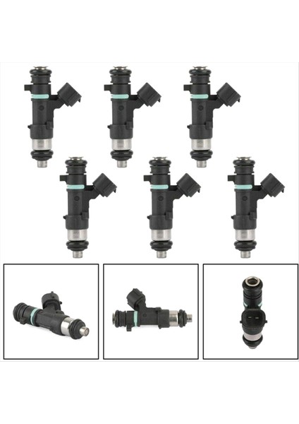 6pcs Infiniti QX56 Için Yakıt Enjektörleri Nissan Frontier Xterra 4 0l 0280158007 16600-7S000 (Yurt Dışından) modelleri